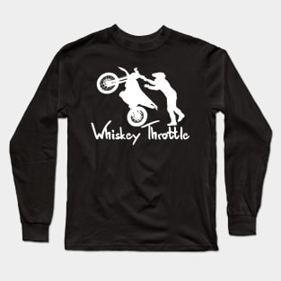 Whiskey Throttle White Long Sleeve T-Shirt